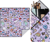 Protective Wrap, Self-Adhesive Magic Cloth Camera Wrap, Storage Cloth, Anti-Scratch, Dustproof, Washable Lens Pouch for DSLR, Smartphones, Laptops, Cosmetic