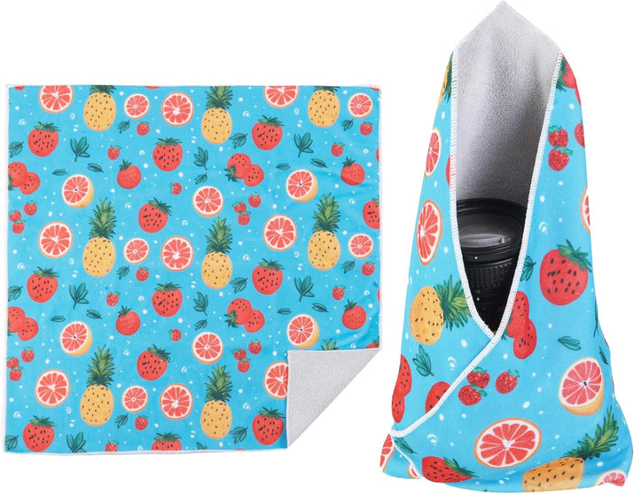 Self-Adhesive Magic Cloth Makeup Bag, Portable Protective Cosmetic Pouch, Camera Lens Wrap, Stylish Travel Organizer for Beauty Essentials, Travel, Gifts & Daily Use