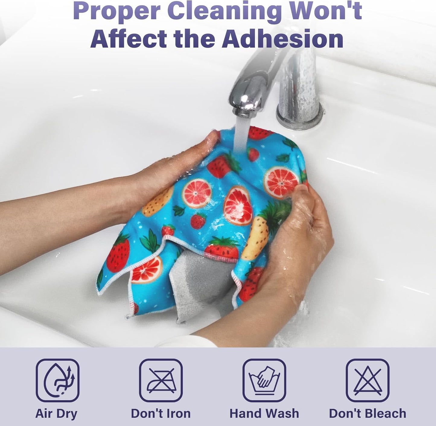 Self-Adhesive Magic Cloth Makeup Bag, Portable Protective Cosmetic Pouch, Camera Lens Wrap, Stylish Travel Organizer for Beauty Essentials, Travel, Gifts & Daily Use