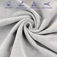 Protective Wrap, Self-Adhesive Magic Cloth Camera Wrap, Storage Cloth, Anti-Scratch, Dustproof, Washable Lens Pouch for DSLR, Smartphones, Laptops, Cosmetic