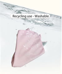 Ultimate Magic Pocket Adjustable Makeup Bag - 22x22 Inch Versatile Pouch for Travel, Cosmetics, Tech Devices, and Accessories!